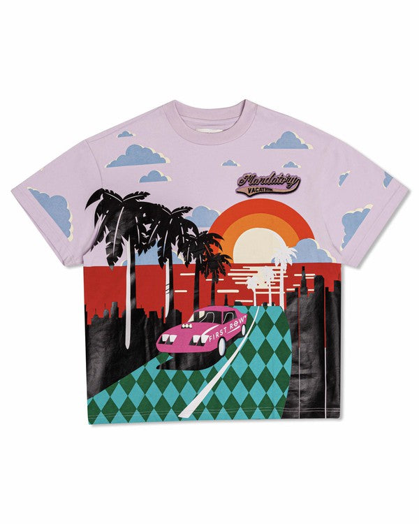 MANDATORY VACATION  GRAPHIC  TEE