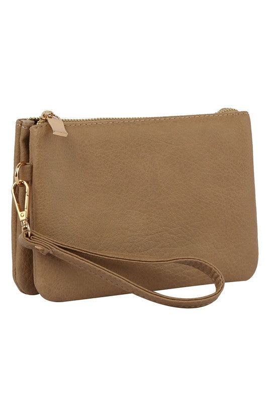 Convertible Clutch Crossbody Bag Wristlet