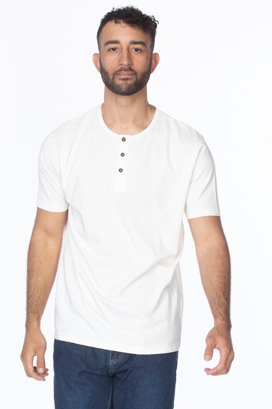 HENLEY SHORT SLEEVE T-SHIRT