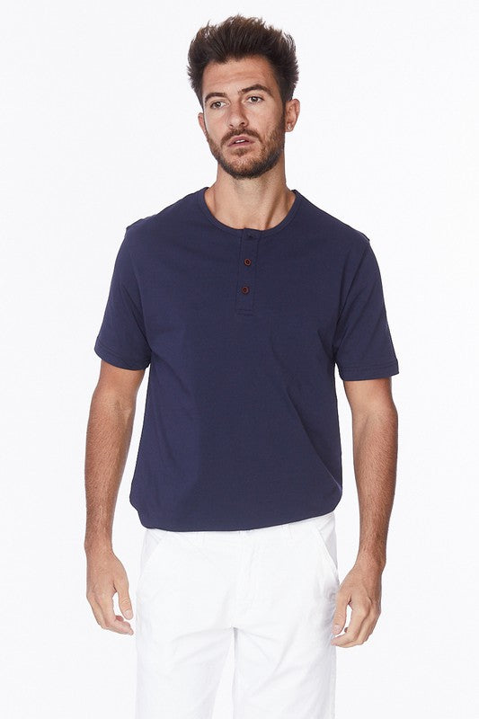 HENLEY SHORT SLEEVE T-SHIRT