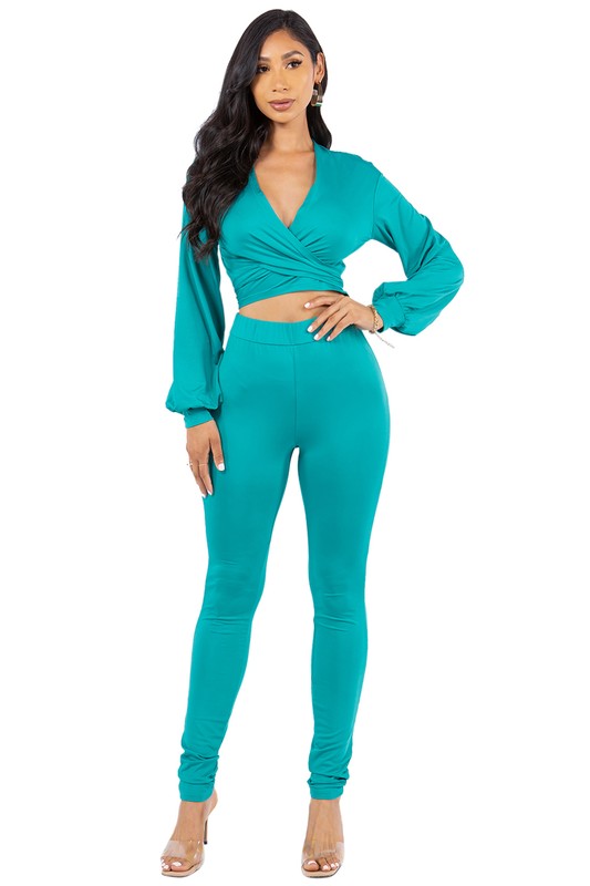 Women's Two Piece Pants Set