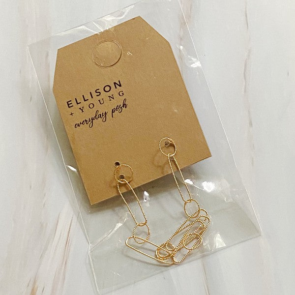 Dangle Dainty Chain Earrings