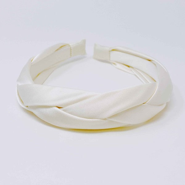 Satin Silk Braid Headband