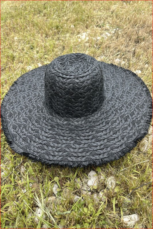 WIDE BRIM SUN HAT