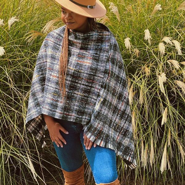 Tweed Please Luxe Poncho