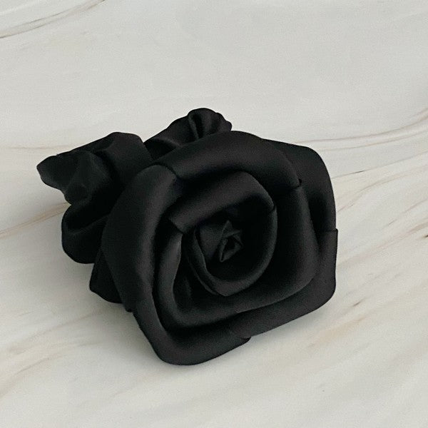 Art Of Work Satin Rose Scrunchie