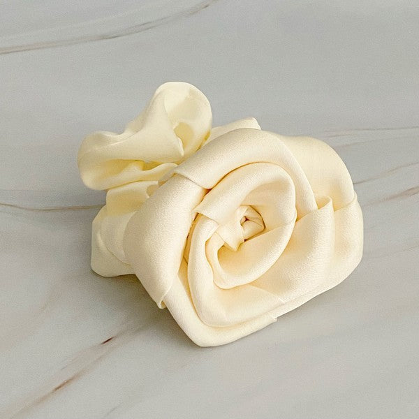 Art Of Work Satin Rose Scrunchie