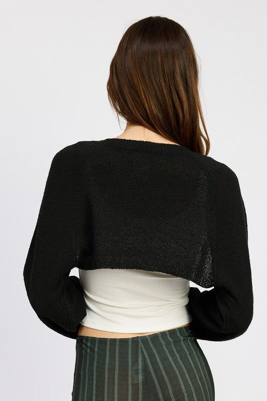 BLOUSON SLEEVE BOLERO