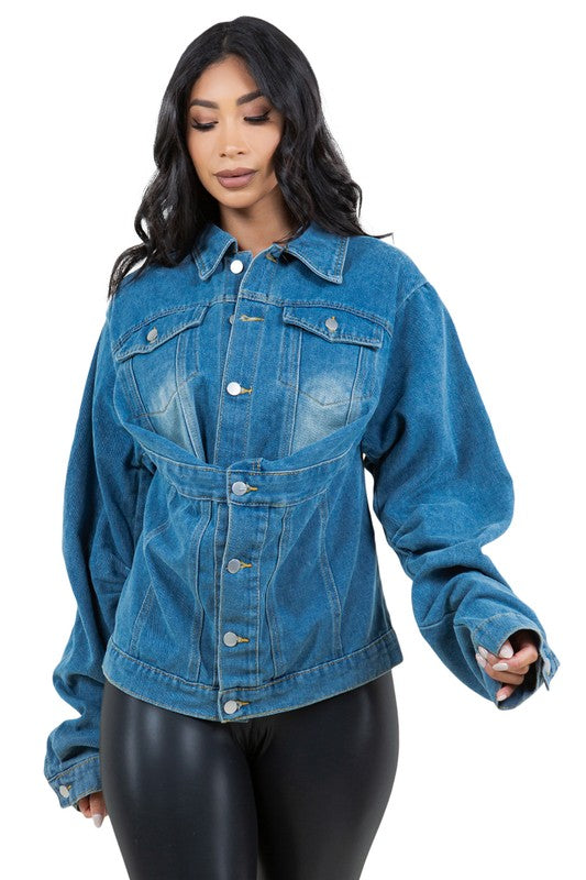 WOMEN FASHION DENIM JACKET