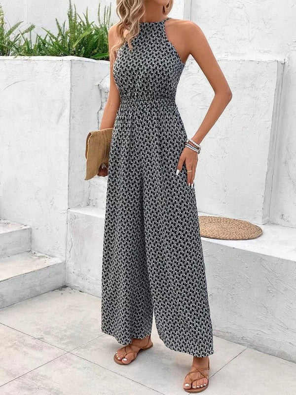 Patterned jumpsuit