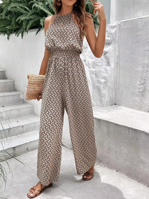 Patterned jumpsuit