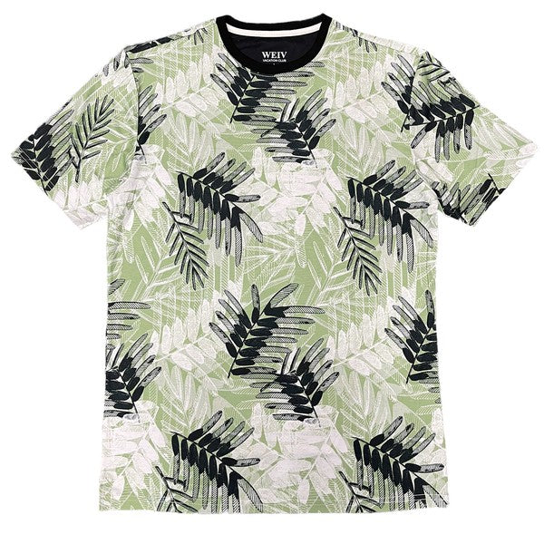 Allover Print Short Sleeve Tshirt