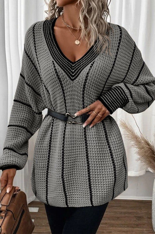 Casual Oversized Pullover Knitted Jumper Tops