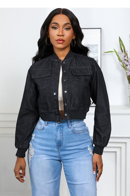 WOMEN FASHION DENIM JACKET