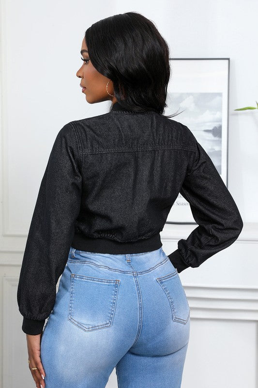 WOMEN FASHION DENIM JACKET