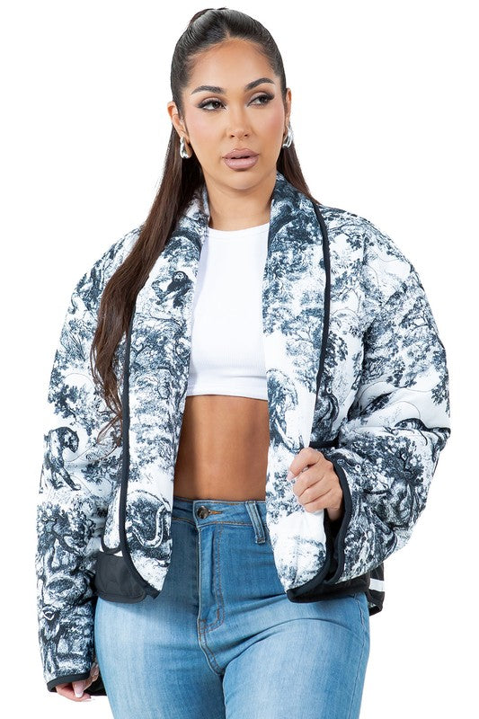 WOMEN FASHION PUFFER JACKET