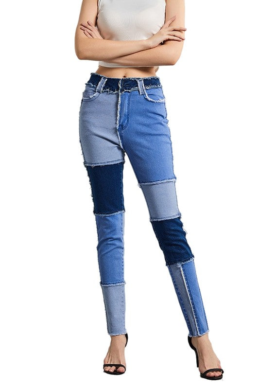 WOMEN FASHION SKINNY DENIM JEANS