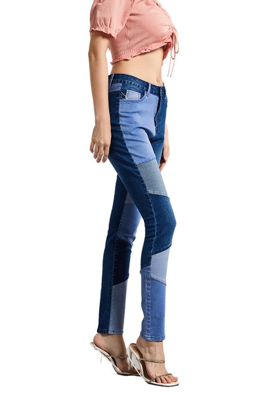 WOMEN FASHION SKINNY DENIM JEANS