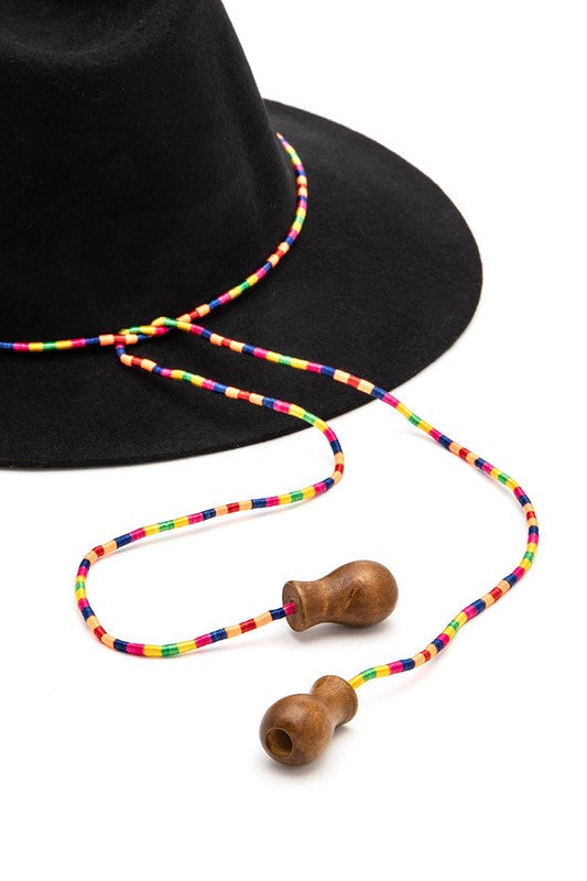 Beaded Hat Band Western Fedora