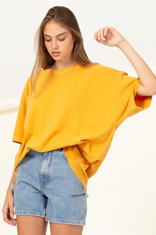 COOL AND CHILL OVERSIZED T-SHIRT