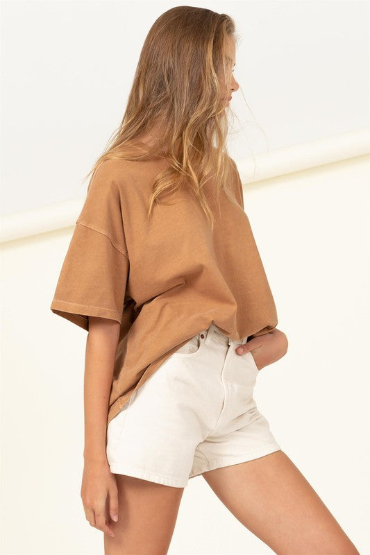 COOL AND CHILL OVERSIZED T-SHIRT