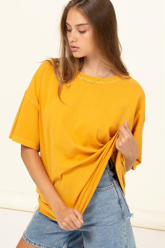 COOL AND CHILL OVERSIZED T-SHIRT