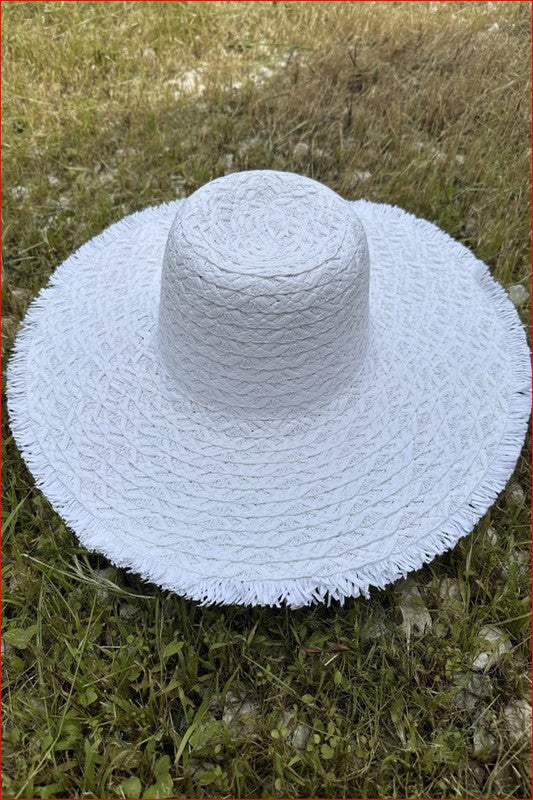 WIDE BRIM SUN HAT