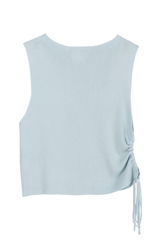 SL rib pullover top