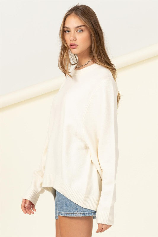 RELAXING RETREAT OVERSIZED SWEATER