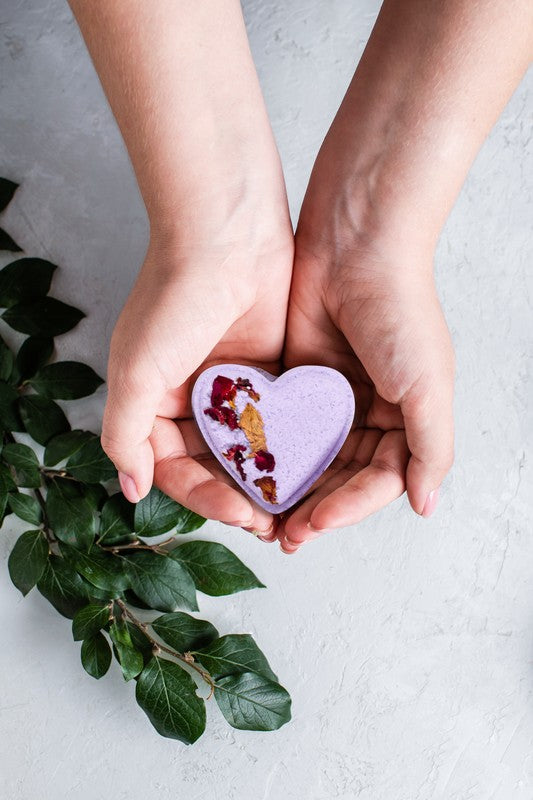 4 heart shaped Shower Steamers Gift Set