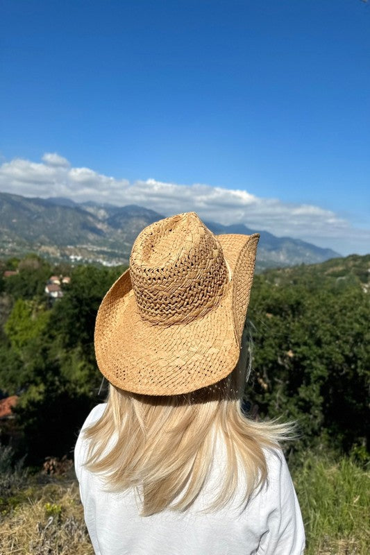 Straw Weave Cowboy Hat