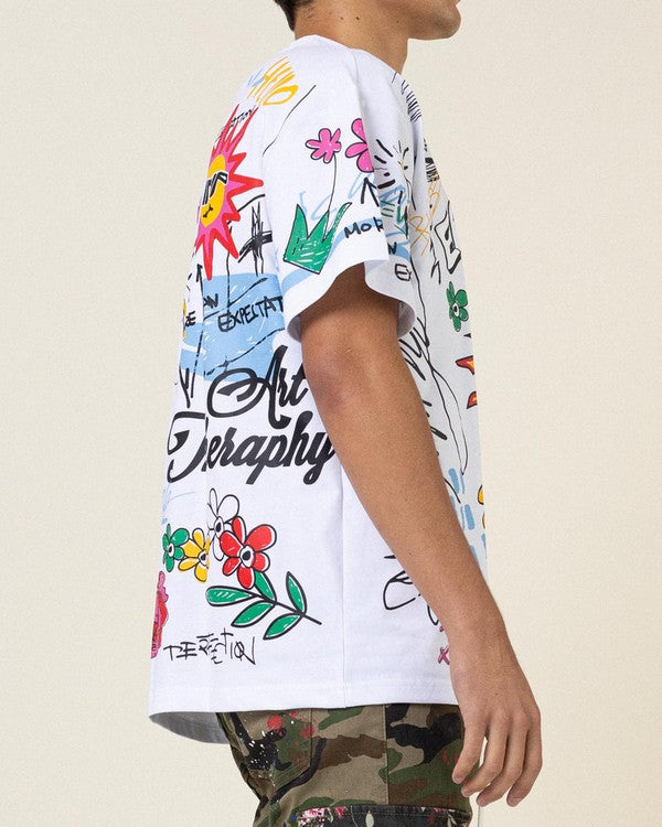 ALL OVER GRAPHIC TEE