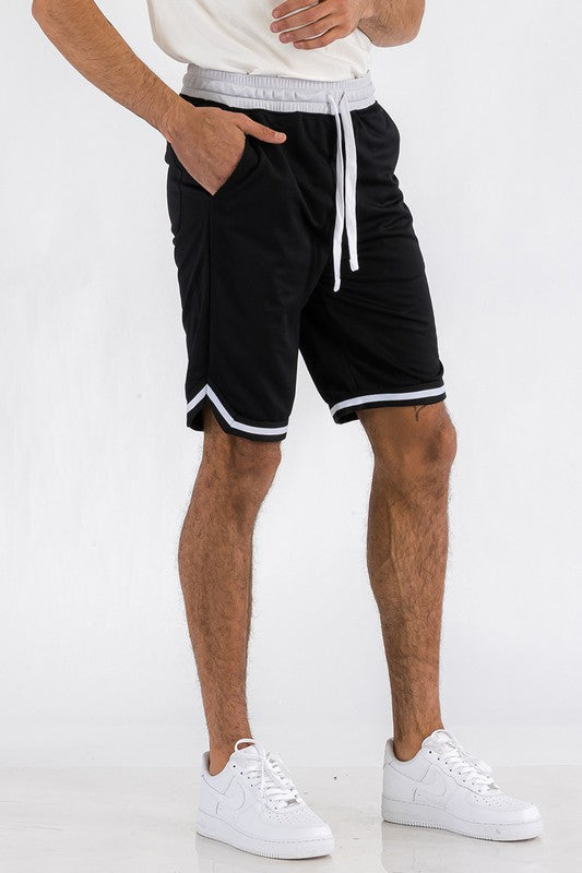 Solid Athletic Basketball Sports Shorts