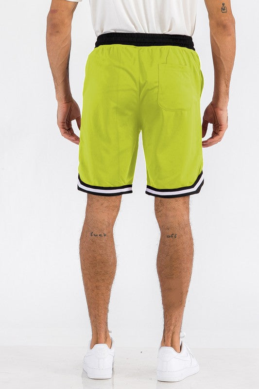 Solid Athletic Basketball Sports Shorts