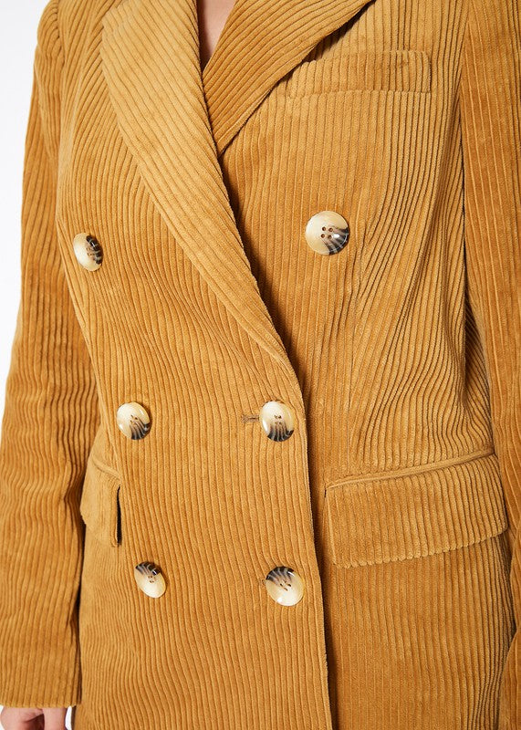 CORDUROY BLAZER XS XL