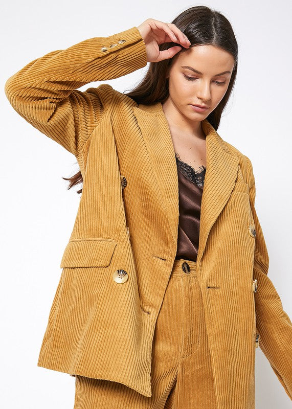 CORDUROY BLAZER XS XL