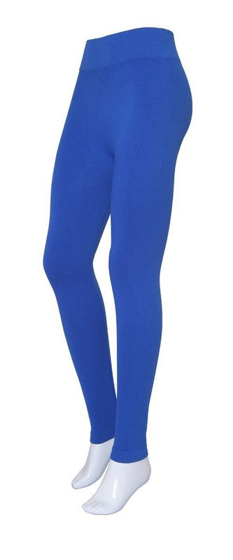 13 color Deep Solid High Waist Legging, Regular