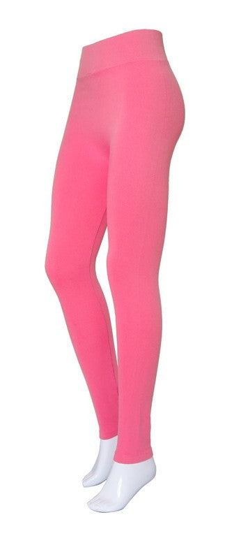 13 color Deep Solid High Waist Legging, Regular