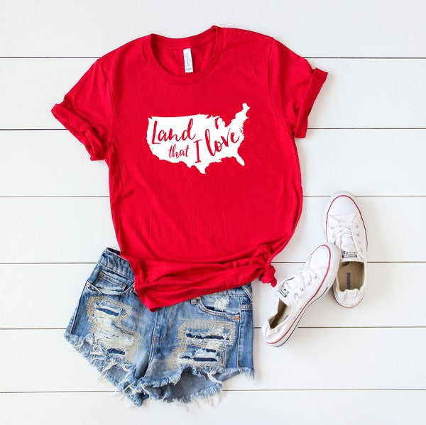 Land That I Love Short Sleeve Graphic Tee