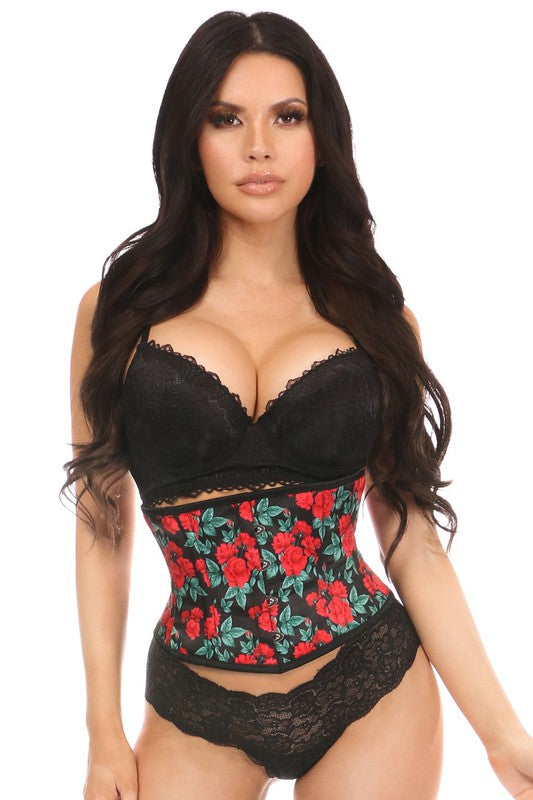 Lavish Red Roses Mini Cincher