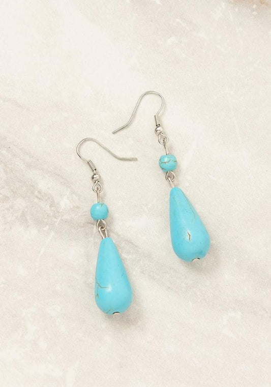 BASIC TURQUOISE EARRING