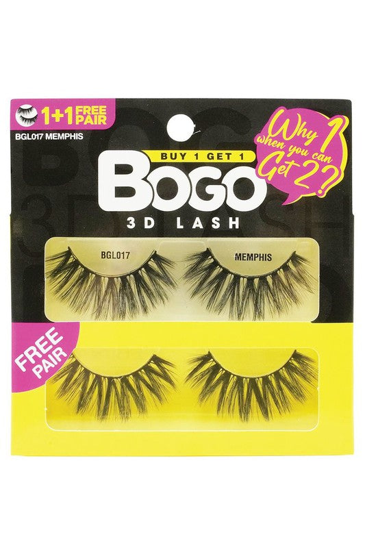 BOGO Two Pairs 3D Eyelashes