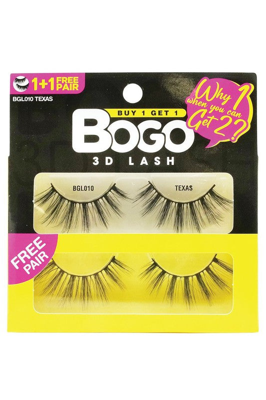 BOGO Two Pairs 3D Eyelashes