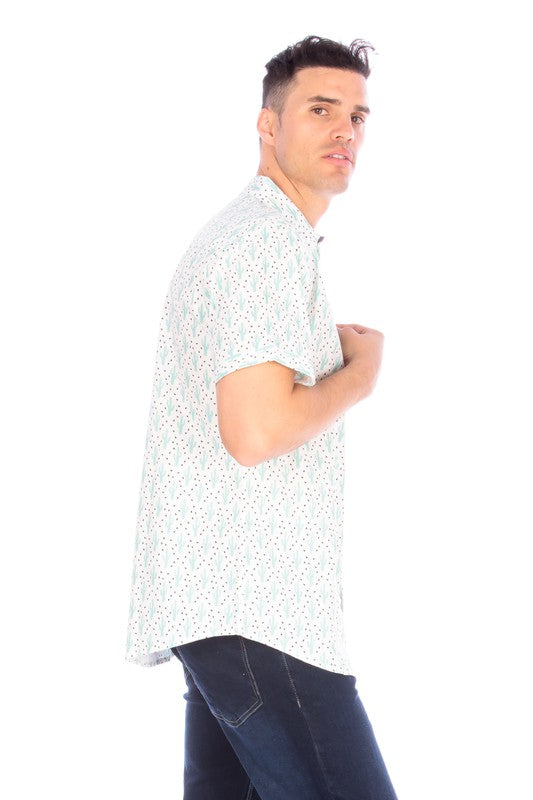 MEN'S PRINTED SHIRT