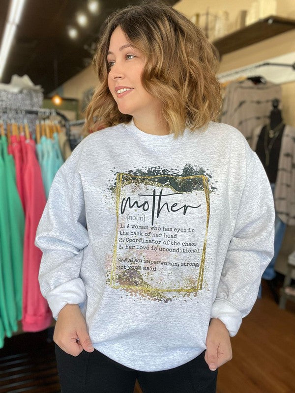 Mother Definition Sweatshirt