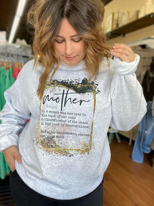 Mother Definition Sweatshirt