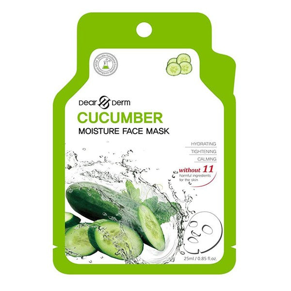 10 Pack Cucumber Moisture Soothing Face Mask Sheet