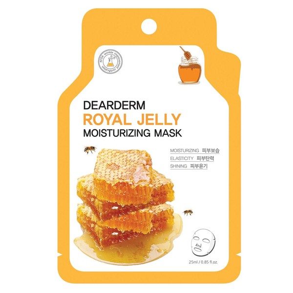 10P Royal Jelly Moisturizing Face Mask Pack Sheet