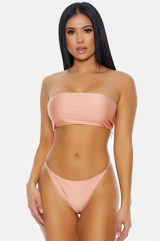 Bandeau 2 Piece Swimsuit