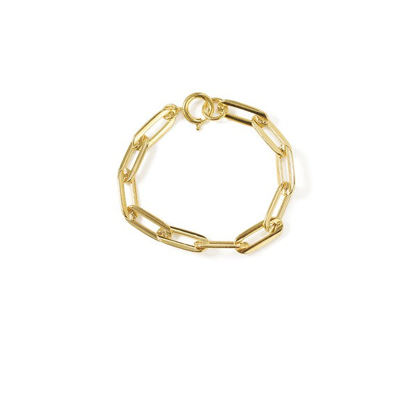 18K Gold Euramerican style Bracelet